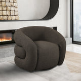 Roxbury Swivel Accent Chair – Modern Comfort with Deep Channel Tufting for Your Stylish Space