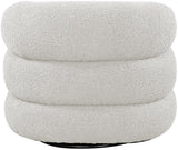 Roxbury Swivel Accent Chair – Modern Comfort with Deep Channel Tufting for Your Stylish Space