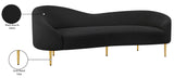 Ritz Boucle Fabric Sofa – Chic Elegance with Gold Metal Legs for Modern Living Room Style & Comfort