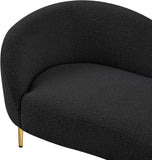 Ritz Boucle Fabric Sofa – Chic Elegance with Gold Metal Legs for Modern Living Room Style & Comfort
