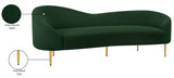 Ritz Boucle Fabric Sofa – Chic Elegance with Gold Metal Legs for Modern Living Room Style & Comfort