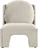 Sigma Velvet Upholstered Accent Chair