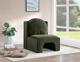 Sigma Velvet Upholstered Accent Chair