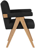 Woodloch Accent Chair: Modern Comfort with Natural Wood Frame for a Stylish Living Room Upgrade