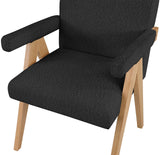 Woodloch Accent Chair: Modern Comfort with Natural Wood Frame for a Stylish Living Room Upgrade