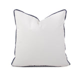20 x 20 Outdoor Pillow with Dec Cord- Seascape Natural- Poly Insert