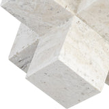 Jack Travertine Decorative Jack Object