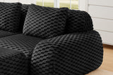 LAURENT 146" 4-Seater Sofa with 1 Ottoman