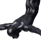 Diver 22" Wall Decor Sculpture // Matte Black