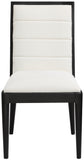 Bristol Dining Chair Set - Modern Mid-Century Design with Channel Tufting and Solid Wood Frame