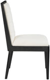 Bristol Dining Chair Set - Modern Mid-Century Design with Channel Tufting and Solid Wood Frame