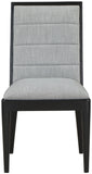 Bristol Dining Chair Set - Modern Mid-Century Design with Channel Tufting and Solid Wood Frame