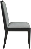 Bristol Dining Chair Set - Modern Mid-Century Design with Channel Tufting and Solid Wood Frame