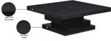 Westmount Coffee Table - Elegant Art Deco Design with Sturdy Ash Veneer for Stunning Living Spaces