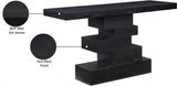 Westmount Console Table - Elegant Art Deco Design with Sturdy Ash Veneer for Stylish Living Spaces