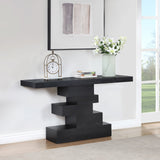 Westmount Console Table - Elegant Art Deco Design with Sturdy Ash Veneer for Stylish Living Spaces