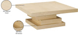 Westmount Coffee Table - Elegant Art Deco Design with Sturdy Ash Veneer for Stunning Living Spaces