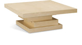 Westmount Coffee Table - Elegant Art Deco Design with Sturdy Ash Veneer for Stunning Living Spaces