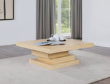 Westmount Coffee Table - Elegant Art Deco Design with Sturdy Ash Veneer for Stunning Living Spaces