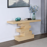 Westmount Console Table - Elegant Art Deco Design with Sturdy Ash Veneer for Stylish Living Spaces