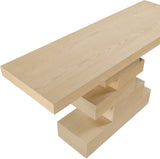 Westmount Console Table - Elegant Art Deco Design with Sturdy Ash Veneer for Stylish Living Spaces