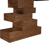 Westmount Console Table - Elegant Art Deco Design with Sturdy Ash Veneer for Stylish Living Spaces