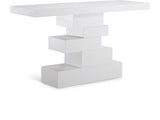 Westmount Console Table - Elegant Art Deco Design with Sturdy Ash Veneer for Stylish Living Spaces