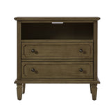 Galatea 2 - Drawer Solid Wood Nightstand Chest(Optional Types)