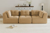 CORDELIA 116" 3-Seater High Armrest Sofa
