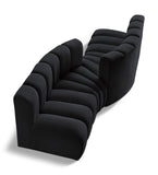 Arc - Velvet 4 Piece Sofa