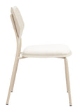 Zeal Dining Chair (Set of 4) Light Gray & Beige