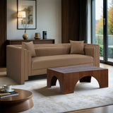 Everett - Vegan Leather Upholstered Sofa