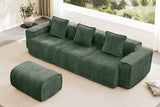 HARRISON 108" 3-Seater Sofa with 1 Ottoman