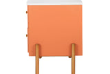 HERIN Modern Nightstand with 2 Storage Drawer