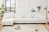 CLOUDIES 173" 4 Seater Sofa with 1 Ottoman
