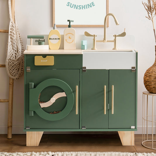 Robud Vintage Wooden Multi-Function Washing Machine