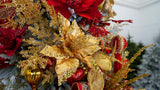 Crimson Gold Splendor Tree Decor