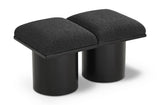 Pavilion - 2 Piece Modular Bench With Black Base