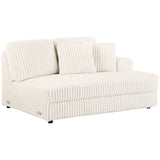 Emberson Upholstered RAF Cuddler Ivory