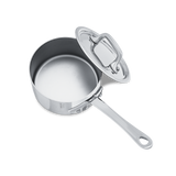 Mauviel M'MINIS Stainless Steel Sauce Pan With Lid, 3.54-In