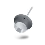 Mauviel M'MINIS Stainless Steel Splayed Saute Pan, 0.15-Qt