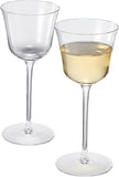 Vintage Crystal Nick & Nora/Wine Coupe Glasses - Set of 2 (5 OZ)