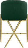 Xavier - Counter Stool with Gold Legs