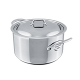 Mauviel M'COOK 5-Ply Stewpan With Lid, Cast Stainless Steel Handles