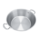 Mauviel M'PASSION Stainless Steel Jam Pan With Stainless Steel Handles, 10.5-Qt