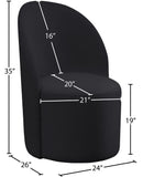 Hautely Contemporary Accent Chair for Dining or Living Spaces - Stylish Supportive Design