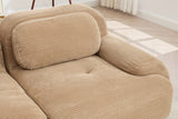 MIA 117'' 3-Seater Sofa with 3 Ottomans