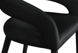 Destiny Contemporary Stool - Luxurious Velvet Upholstery with Elegant Gold Tipped Legs for Comfort