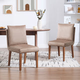 Arden Modern Upholstered Dining Chairs (Set of 2)