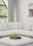 Hobson Upholstered Corner Ivory
